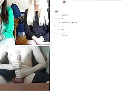 Videochat seri 19 (reaksi kontol besar, senyum)